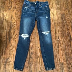 American Eagle super high rise jeggings